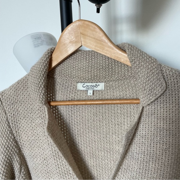 Italian Wool Blend Cardigan - Picture 5 of 5